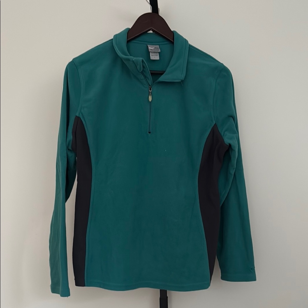 Champion Teal Quarter-Zip Pullover